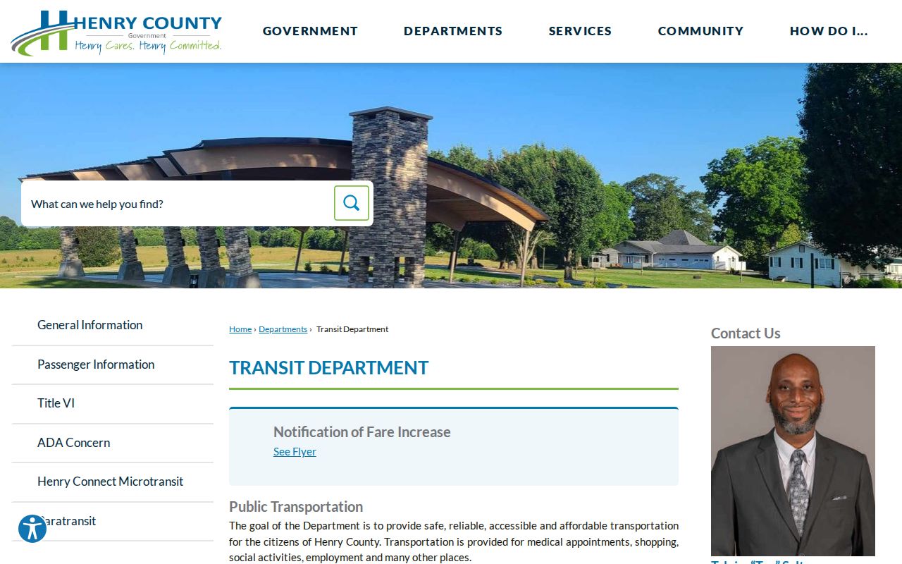 Henry County people search through GIS and parcel maps